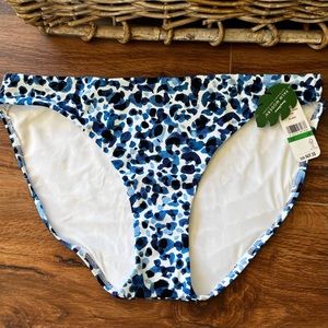 Tommy Bahama palm modern leopard hipster swimming suit bottom